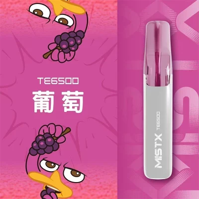 MISTX TE6500 鴨嘴獸一次性電子煙 葡萄口味