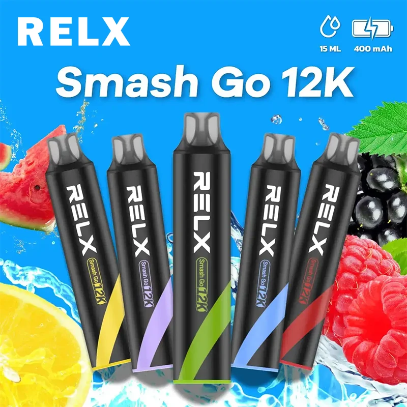 RELX Smash Go 12000口 小黑條 一次性電子煙
